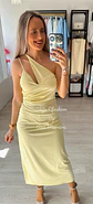 Vestido midi com racha lateral - thumbnail 6