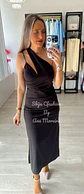 Vestido midi com racha lateral - thumbnail 13