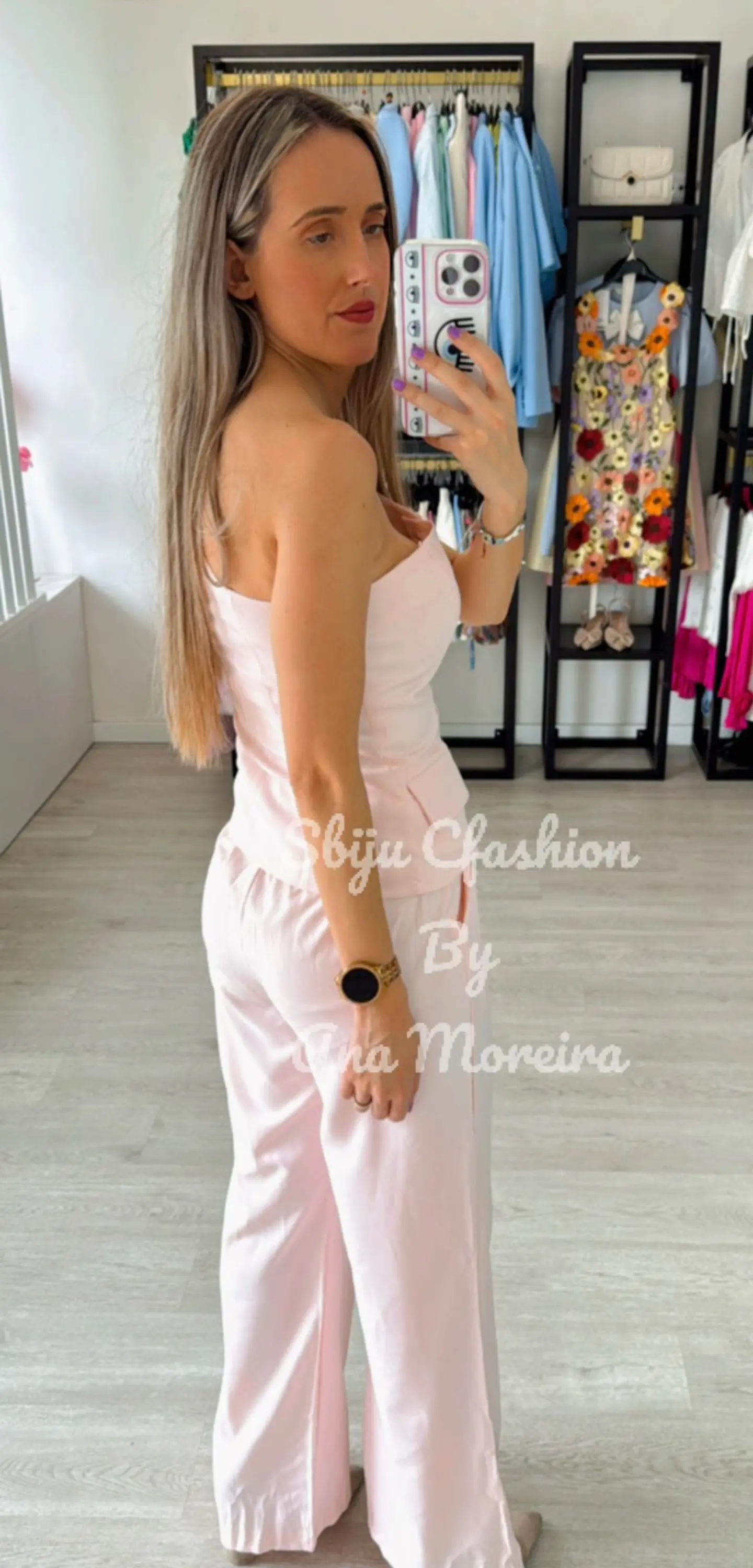 Conjunto de Calça e Colete de Uma Alça 2