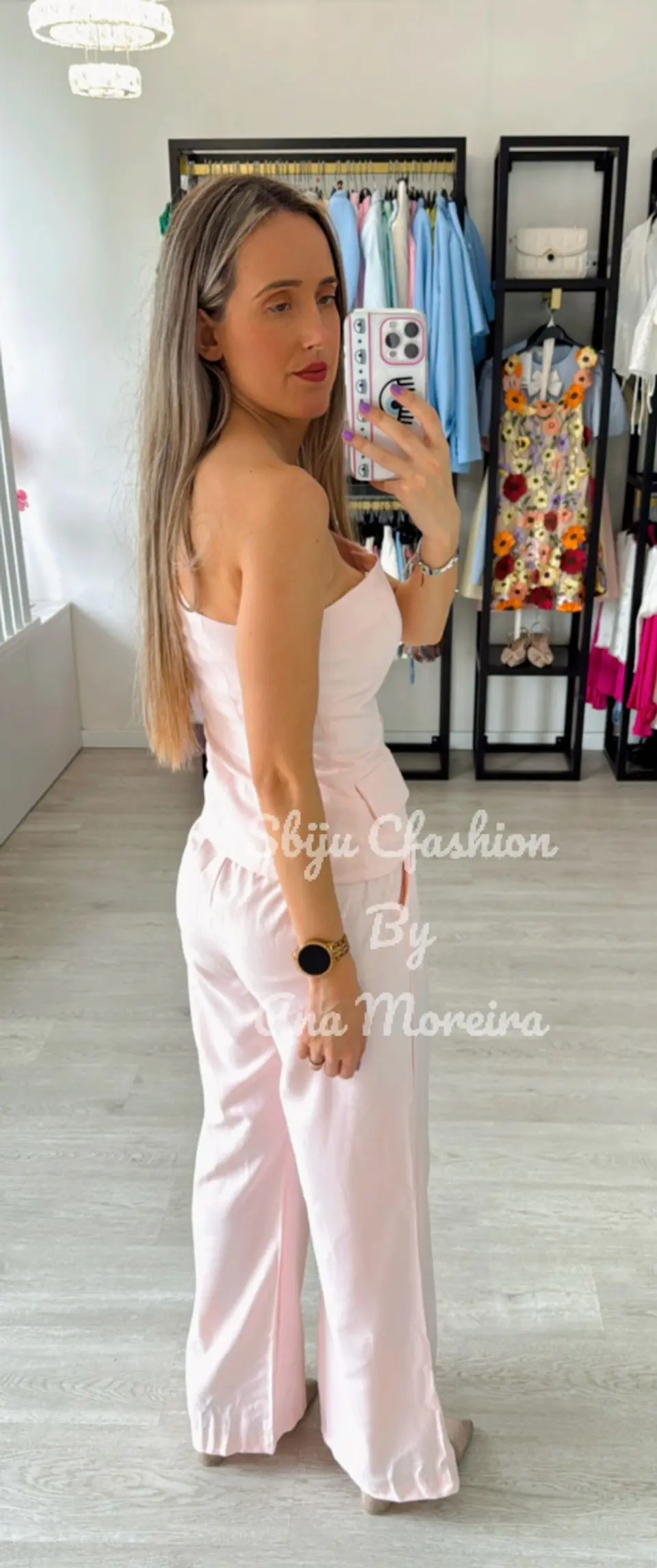 Conjunto de Calça e Colete de Uma Alça 2