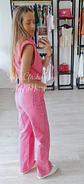 Macacão rosa de ganga - Vorschaubild 2