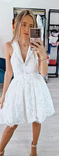 Vestido em renda com cinto - Thumbnail 3
