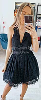 Vestido em renda com cinto - Thumbnail 8