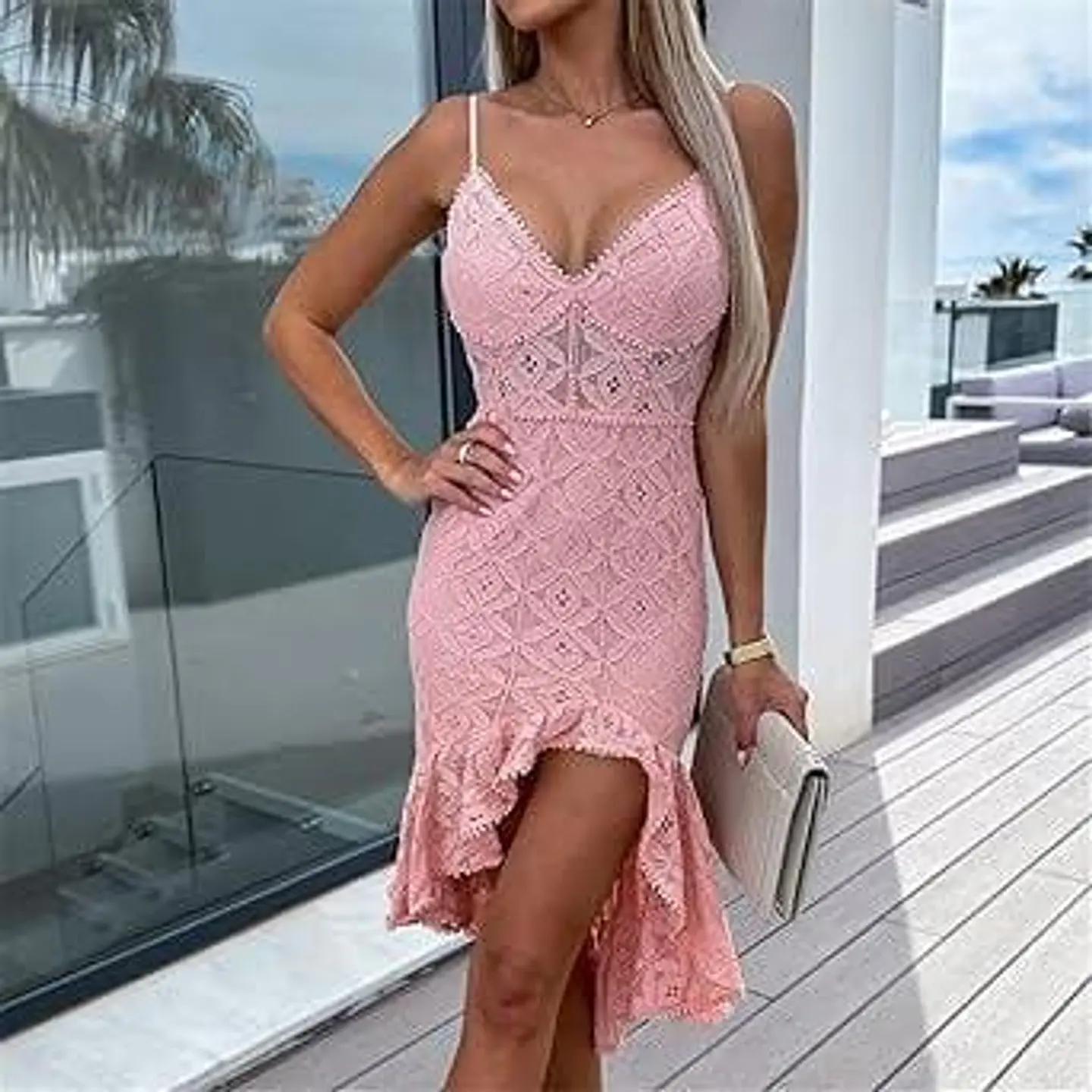 Vestido em renda Lily McBee 2