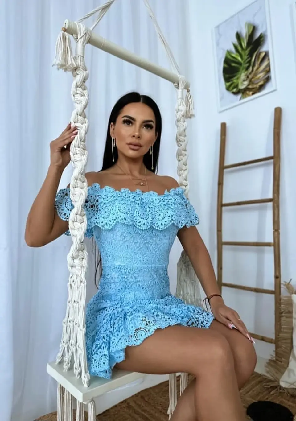 Vestido Forrado em Renda  6