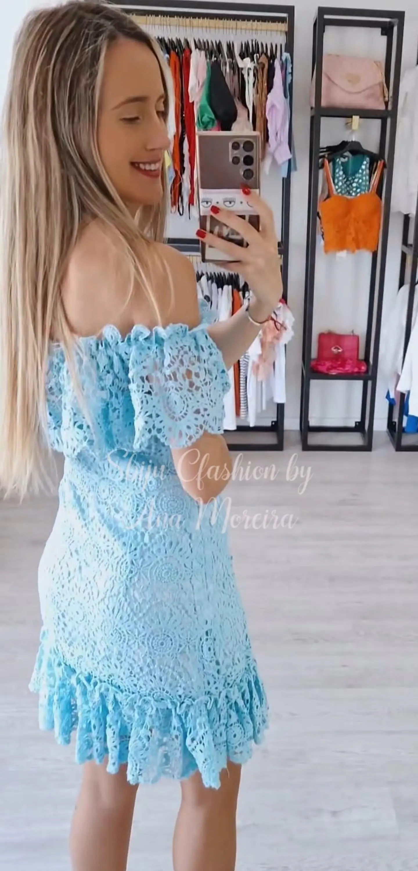 Vestido Forrado em Renda  9