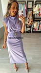 Vestido Midi com detalhe Cinto com Brilhante - Vorschaubild 5