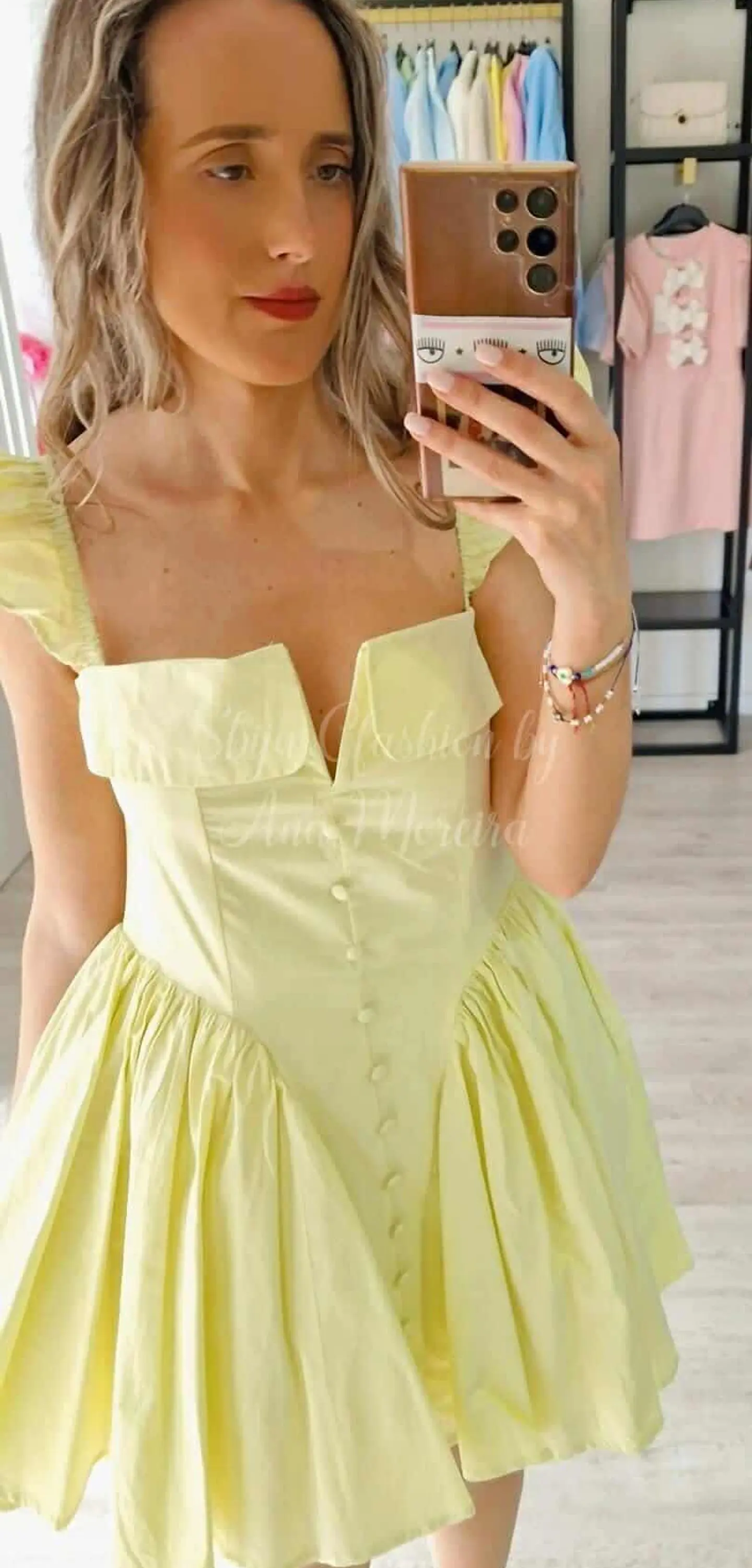 Vestido amarelo F&P 2