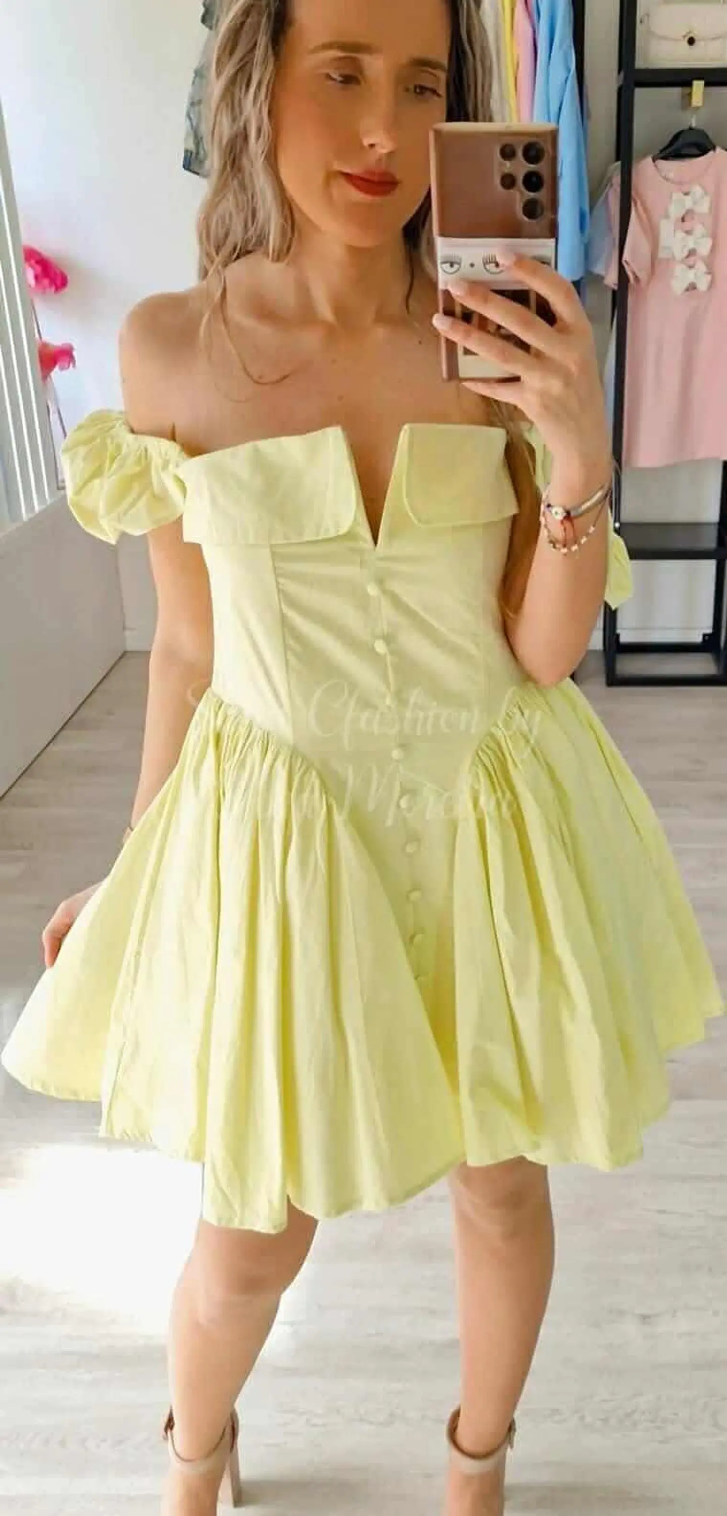 Vestido amarelo F&P 4