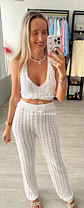 Conjunto de praia em croché  - Thumbnail 5