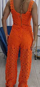 Conjunto Top e Calça em Croché - Tamanho M - Thumbnail 5