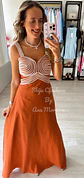 Vestido em linho com detalhes em corda - thumbnail 17