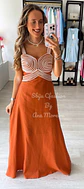 Vestido em linho com detalhes em corda - thumbnail 14