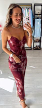 Vestido midi justo de alça estampado - Thumbnail 10