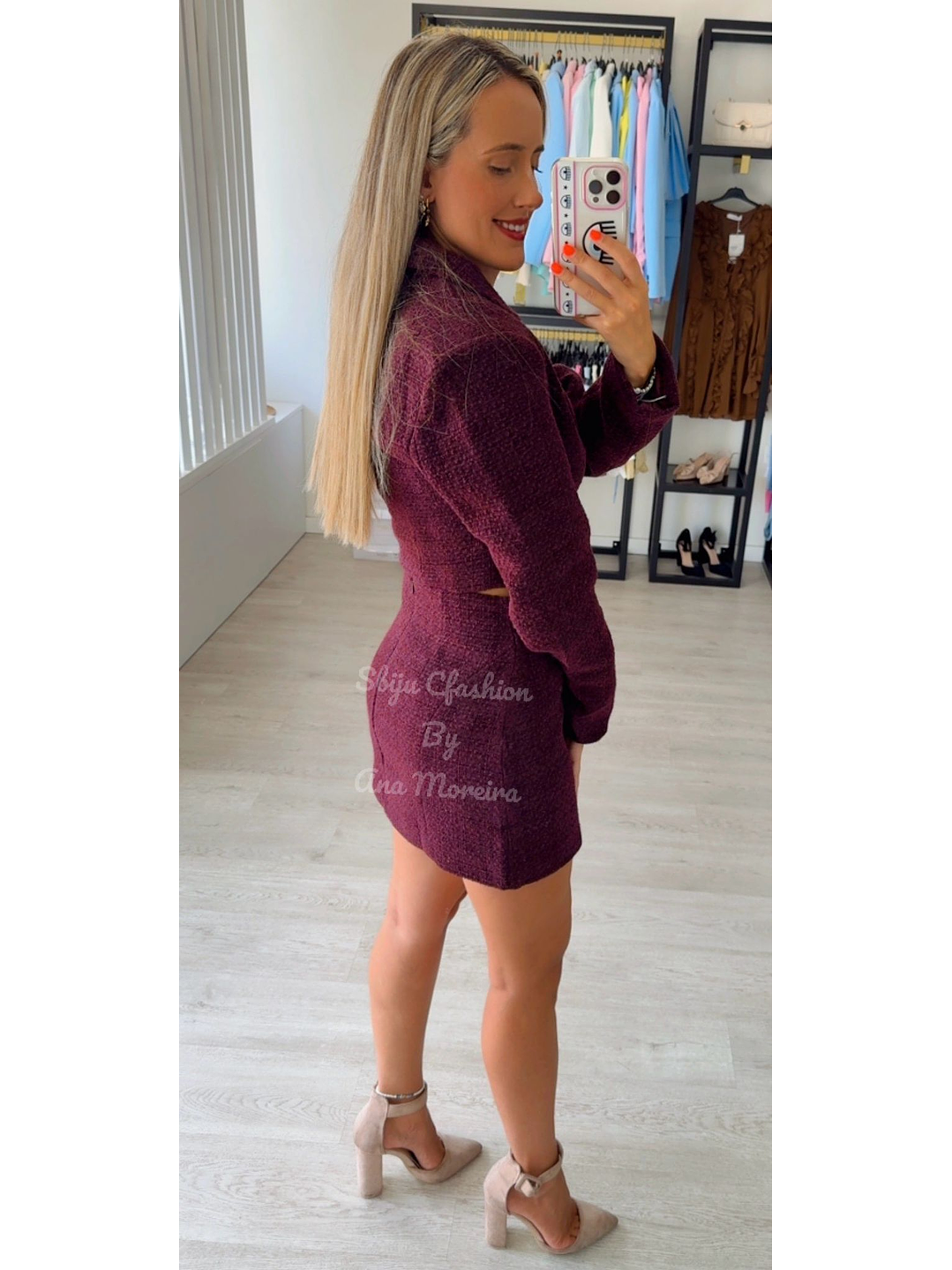 Conjunto Blazer e Saia em Fazenda 17