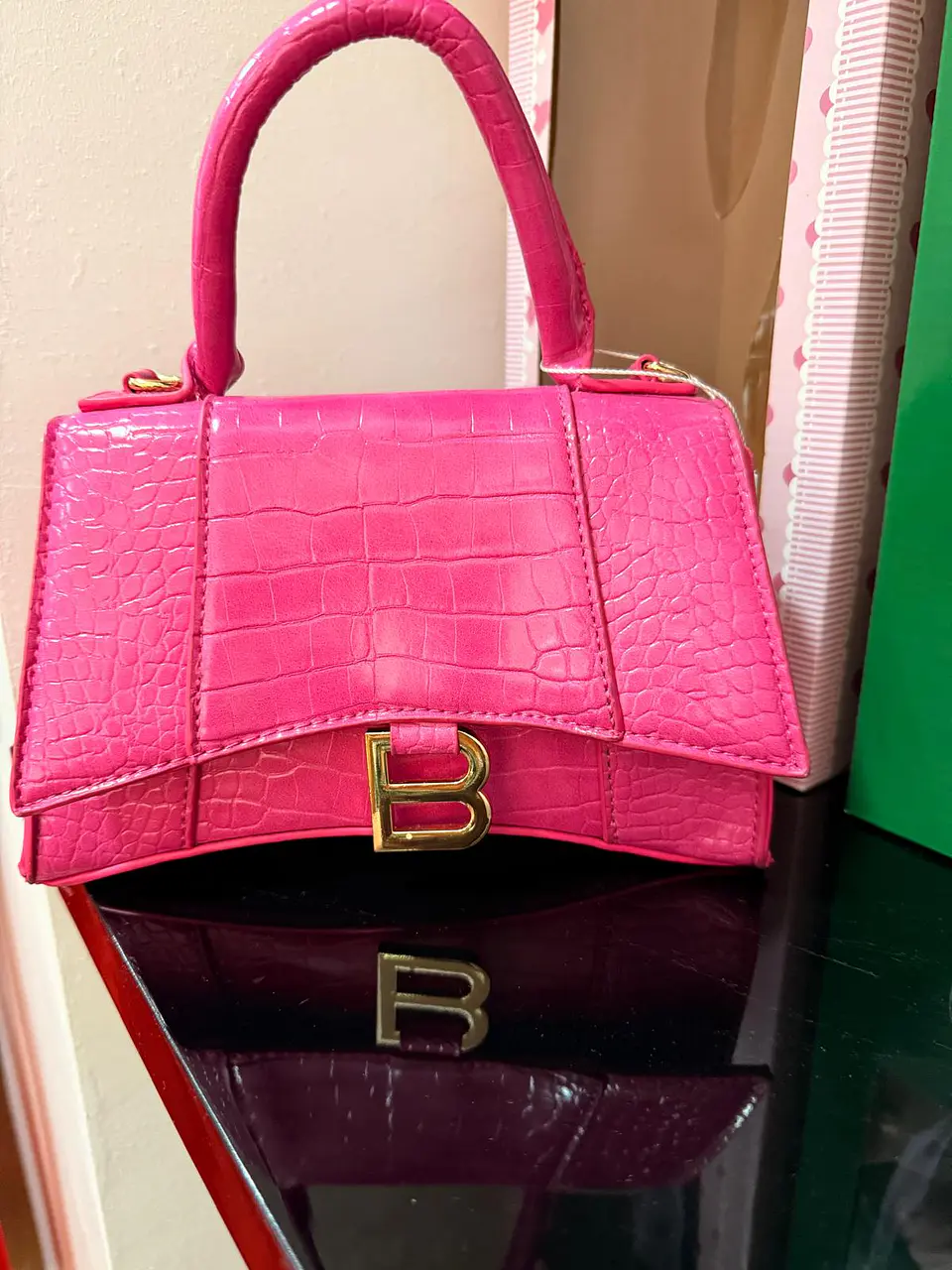 Mala Rosa com Detalhe “B” 4