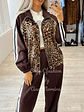 Fato de Treino com Casaco Padrão Leopardo - vignette 15