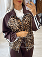 Fato de Treino com Casaco Padrão Leopardo - vignette 17