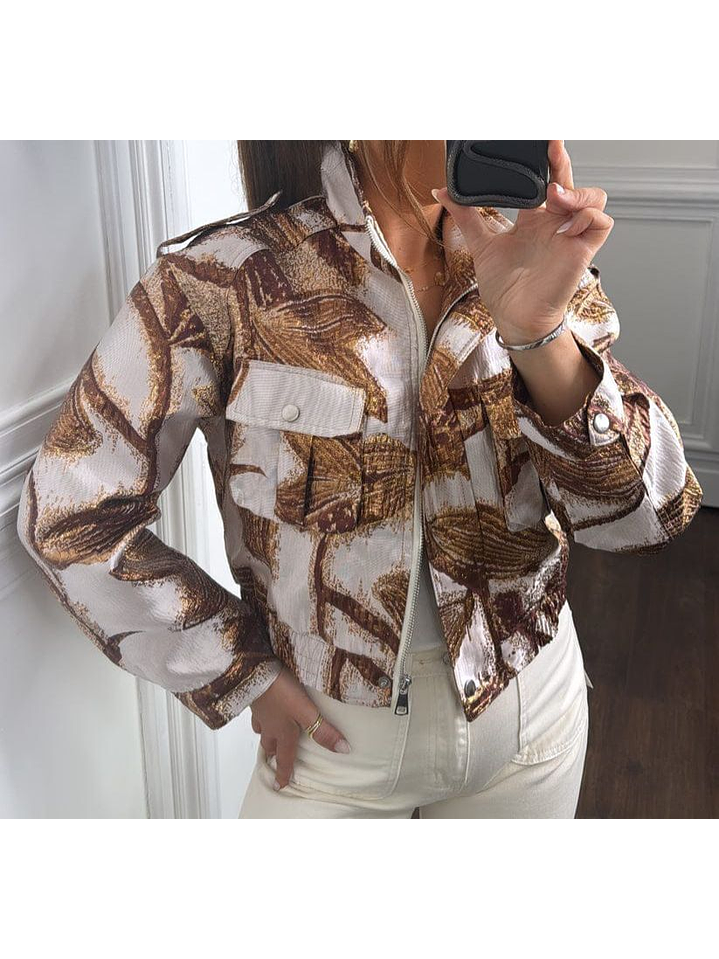 Casaca com Detalhes Brilhantes 8