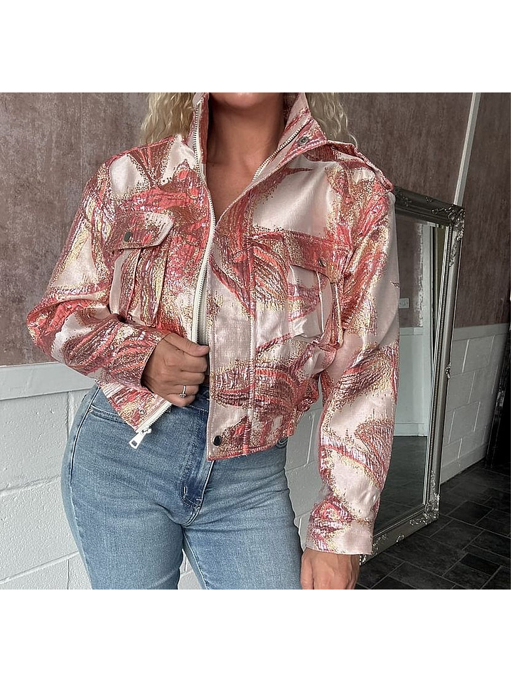 Casaca com Detalhes Brilhantes 10