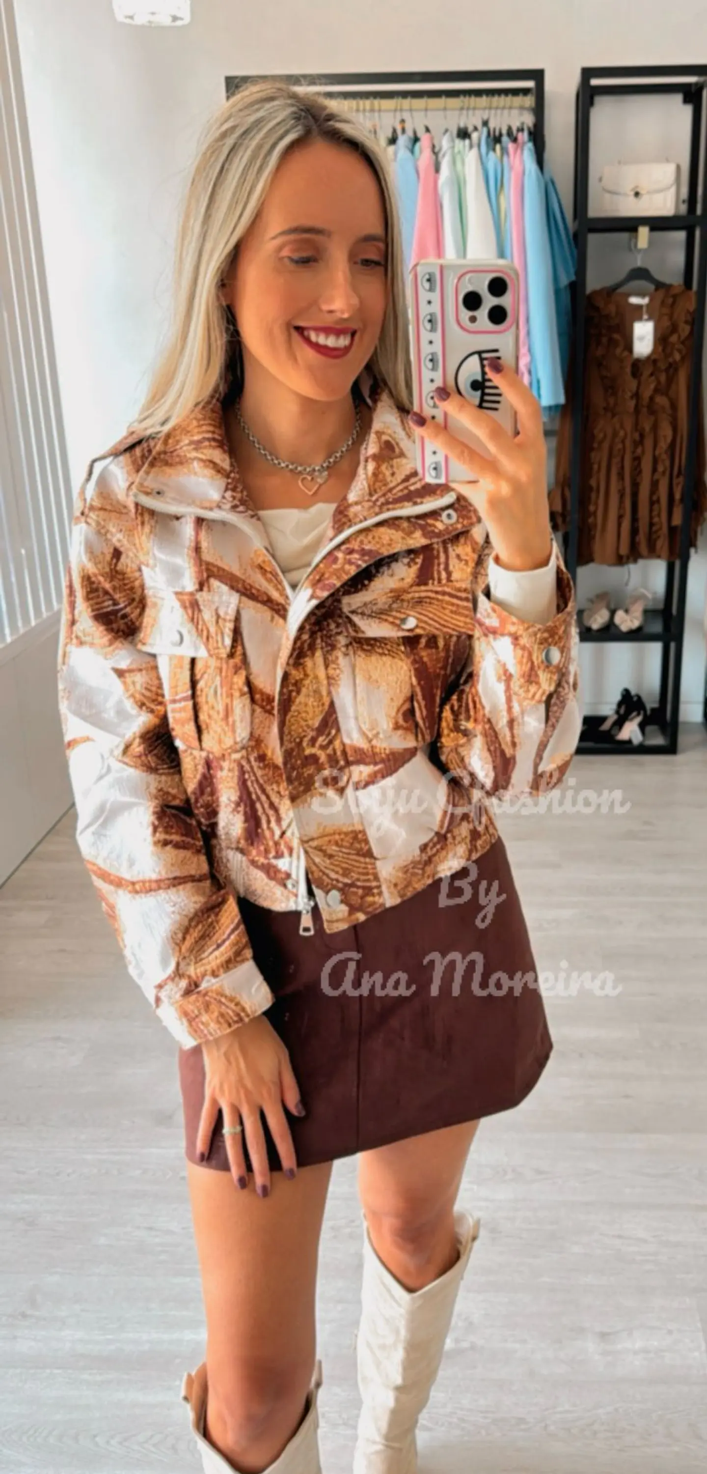 Casaca com Detalhes Brilhantes 6