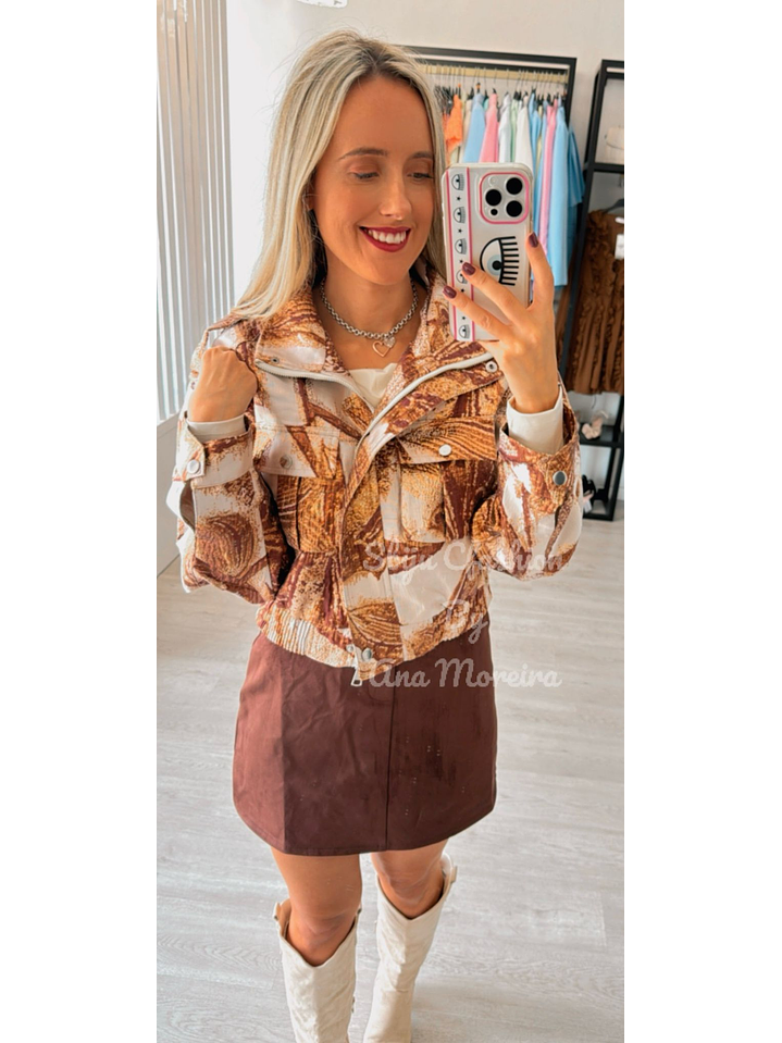 Casaca com Detalhes Brilhantes 7