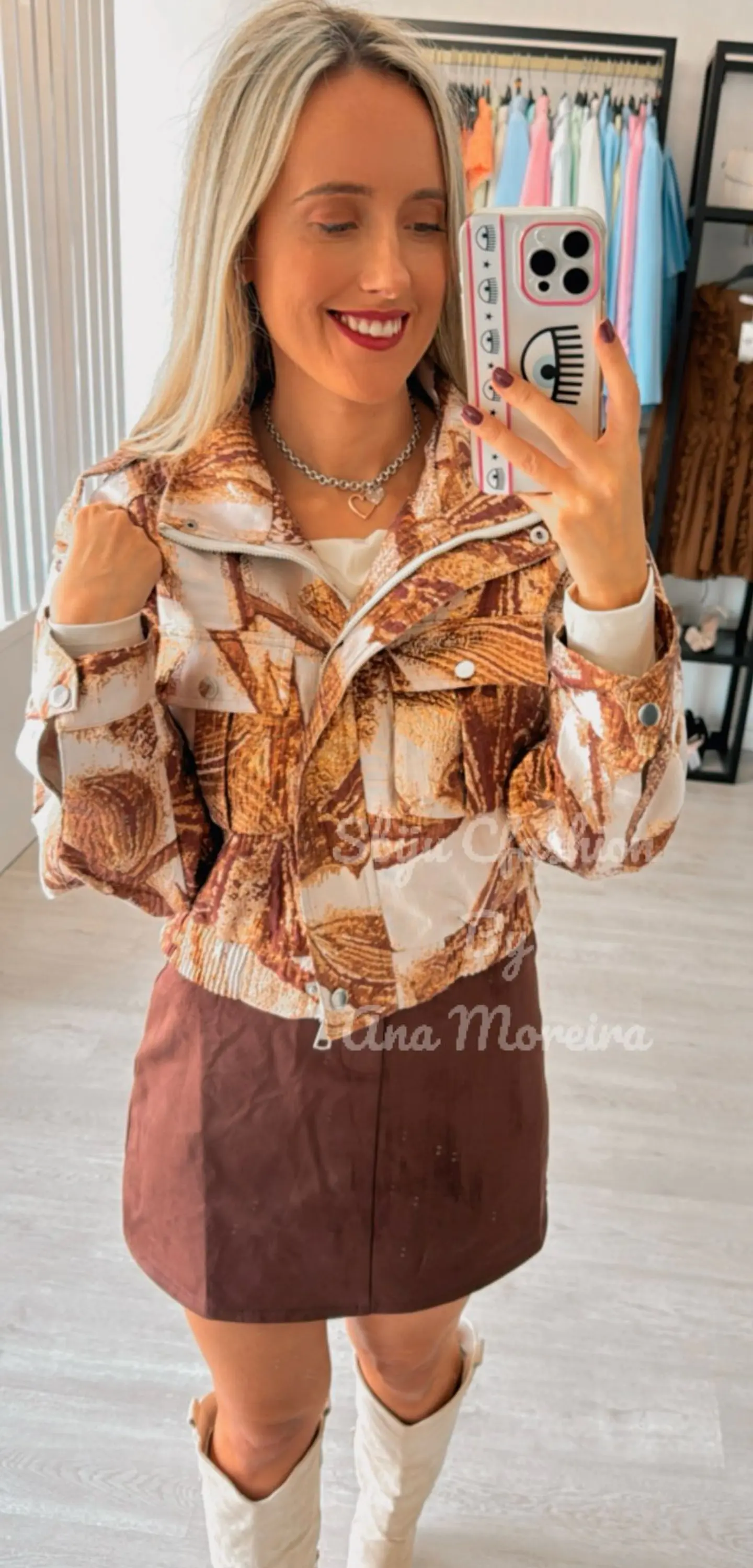 Casaca com Detalhes Brilhantes 7