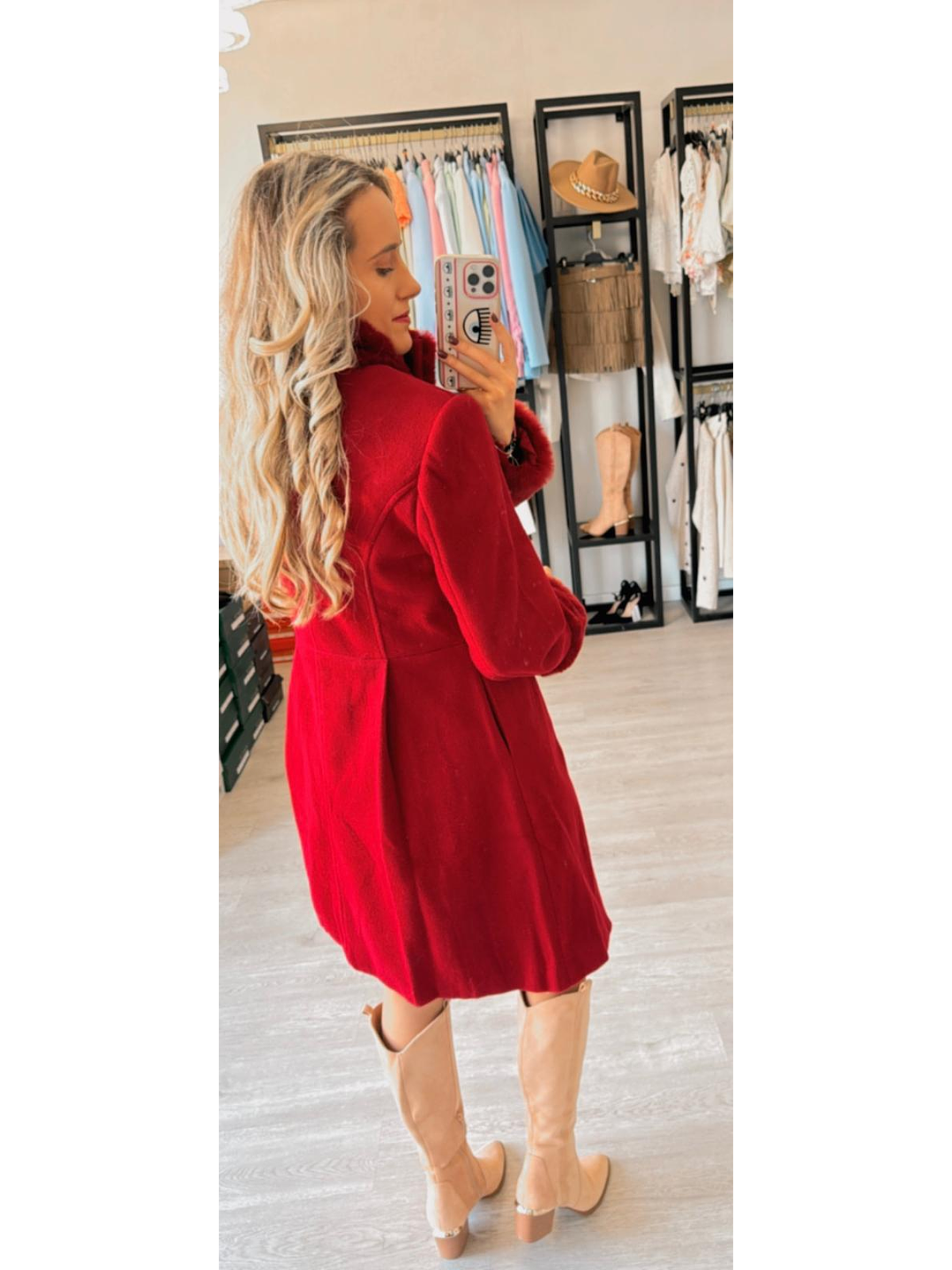 Casaco em Fazenda com Detalhe de Pelo 2