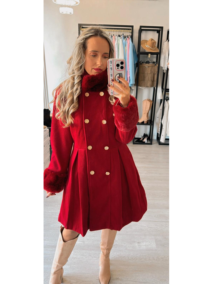 Casaco em Fazenda com Detalhe de Pelo 4