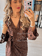 Vestido Castanho com Detalhes Brilhantes - vignette 9