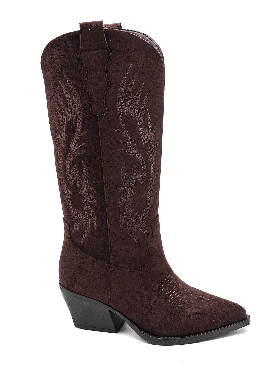 Bota Texana em Camurça Cano Médio 12