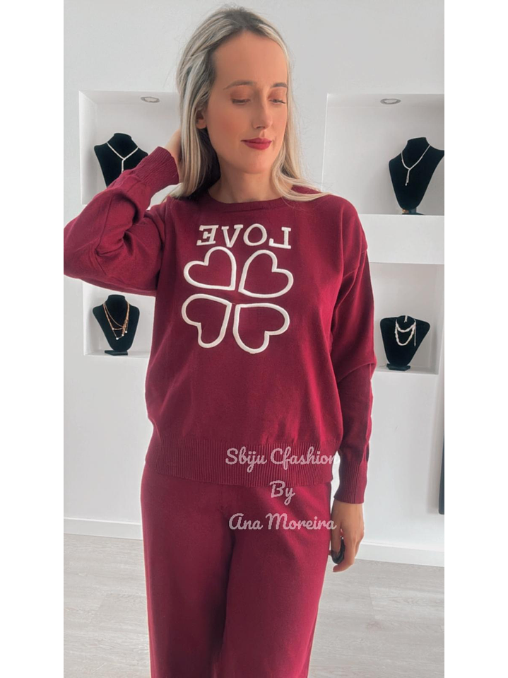 Fato de Treino em Malha “Love” 3