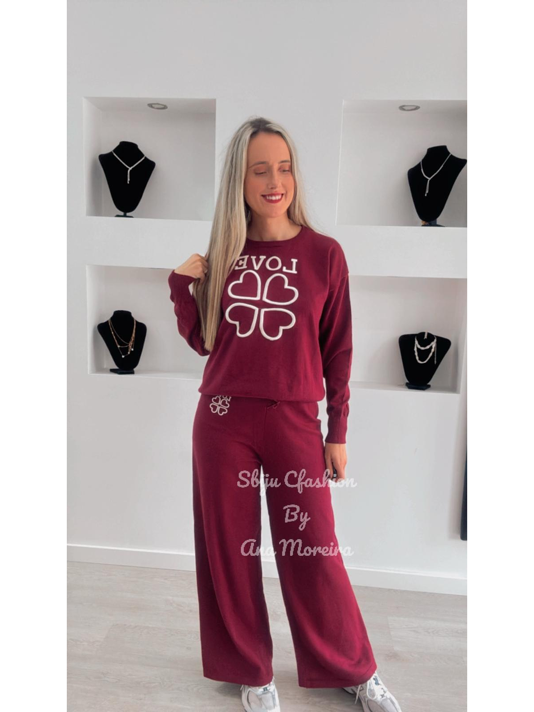 Fato de Treino em Malha “Love” 5