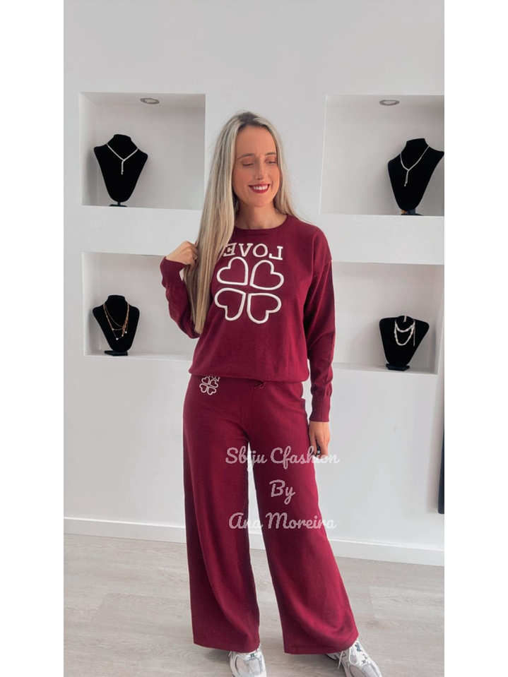 Fato de Treino em Malha “Love” 5