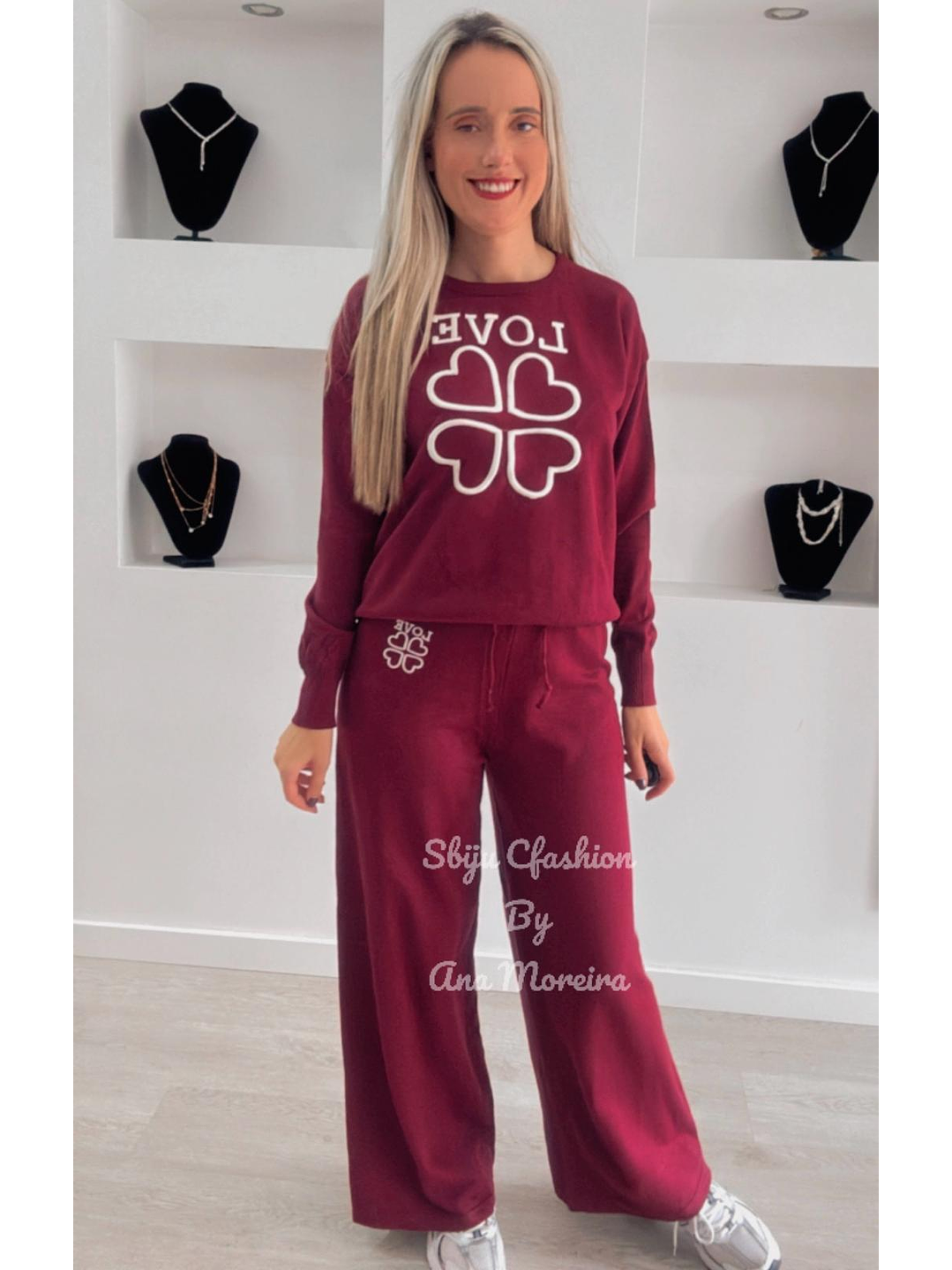 Fato de Treino em Malha “Love” 1