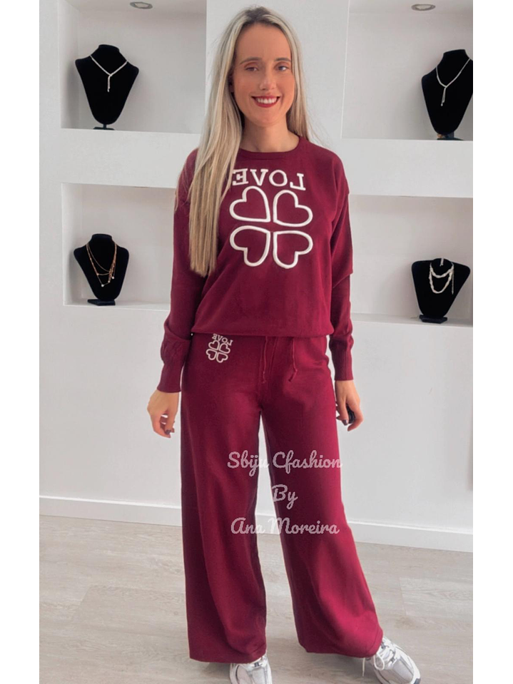 Fato de Treino em Malha “Love” 1