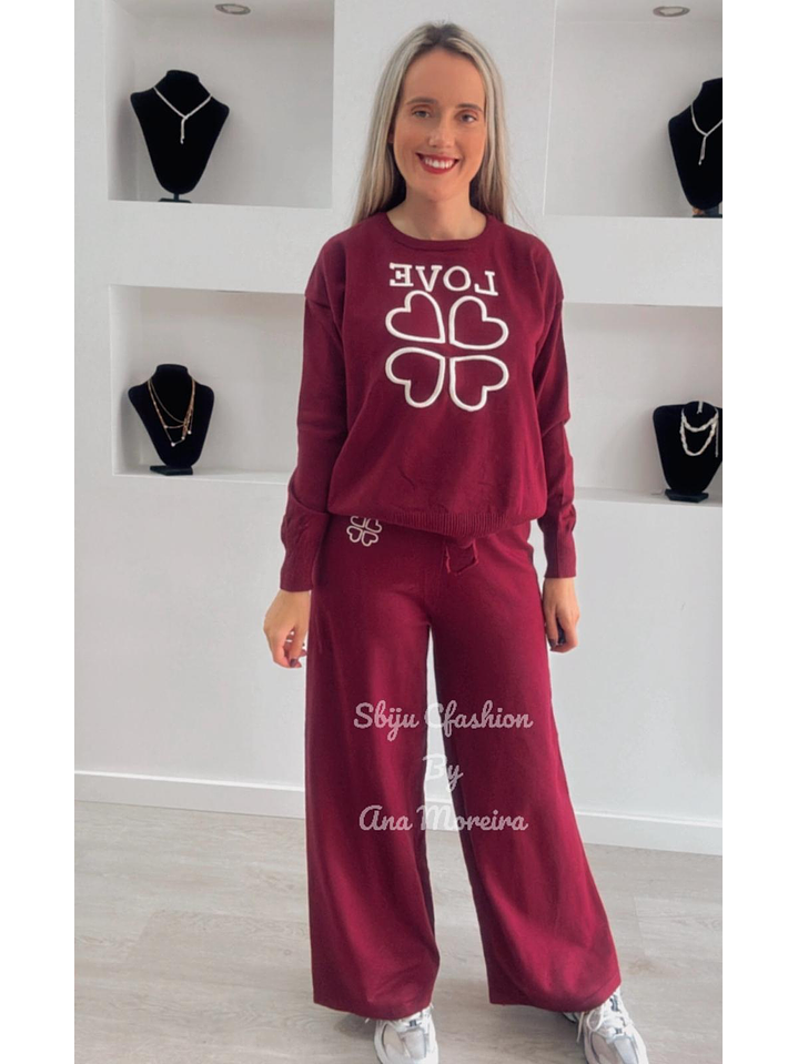 Fato de Treino em Malha “Love” 4