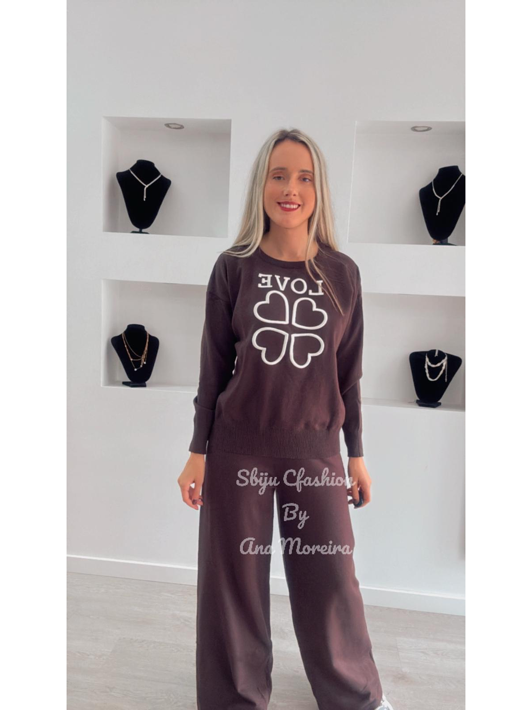 Fato de Treino em Malha “Love” 18