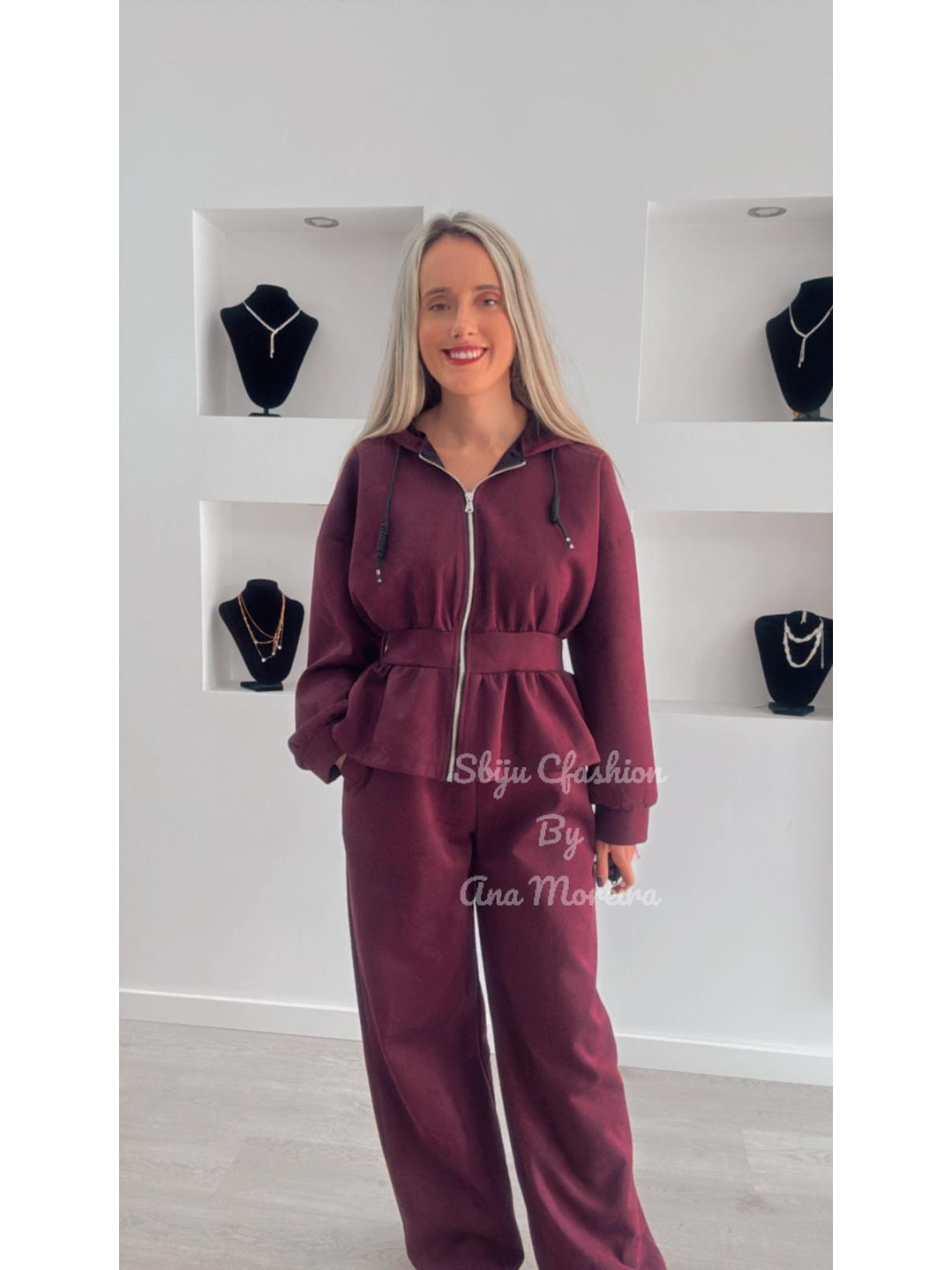 Fato de Treino com Folho em Pele de Pêssego 5