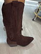 Bota Texana em Camurça Cano Médio - vignette 4