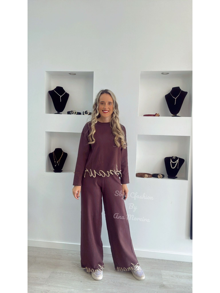 Fato de Treino em Malha “Amour” 11