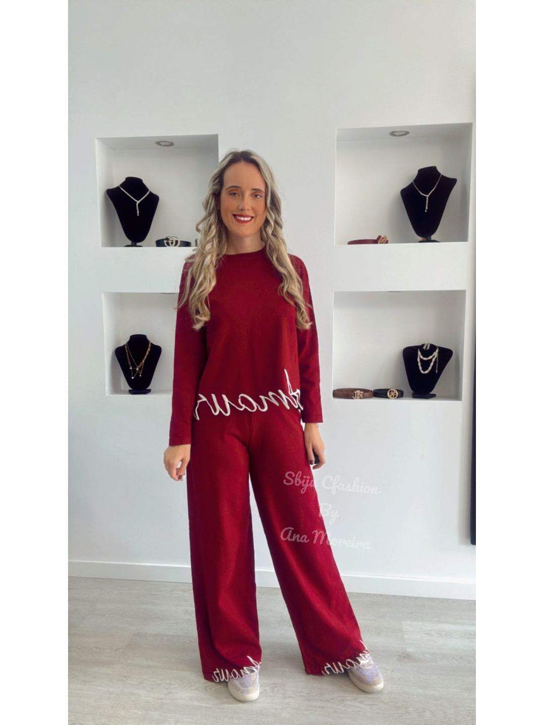 Fato de Treino em Malha “Amour” 13