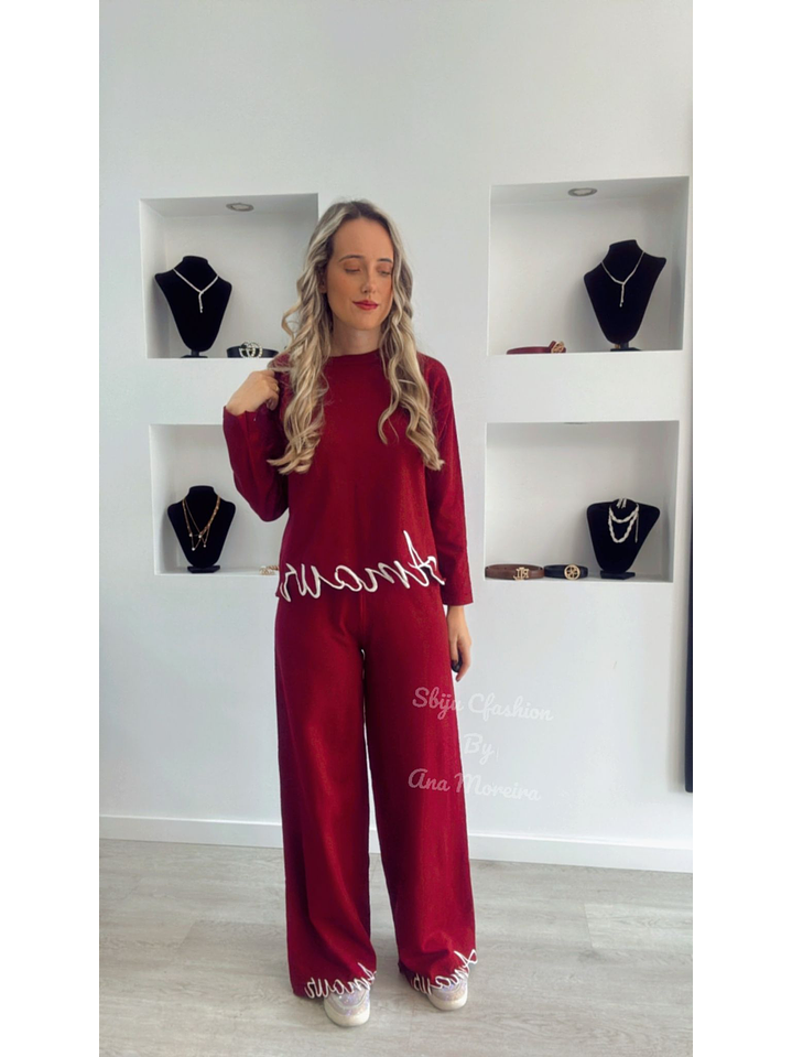 Fato de Treino em Malha “Amour” 15