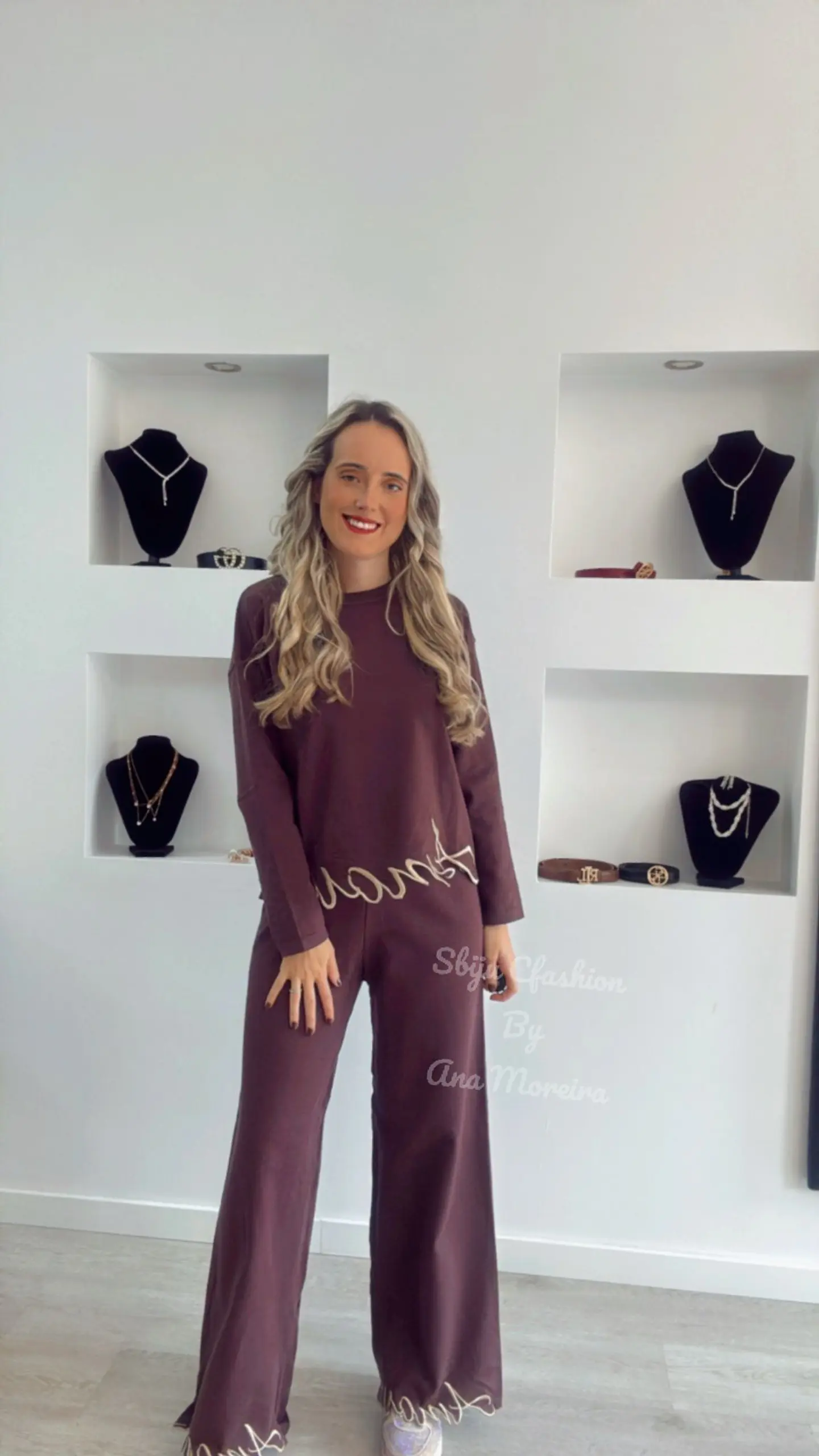 Fato de Treino em Malha “Amour” 6