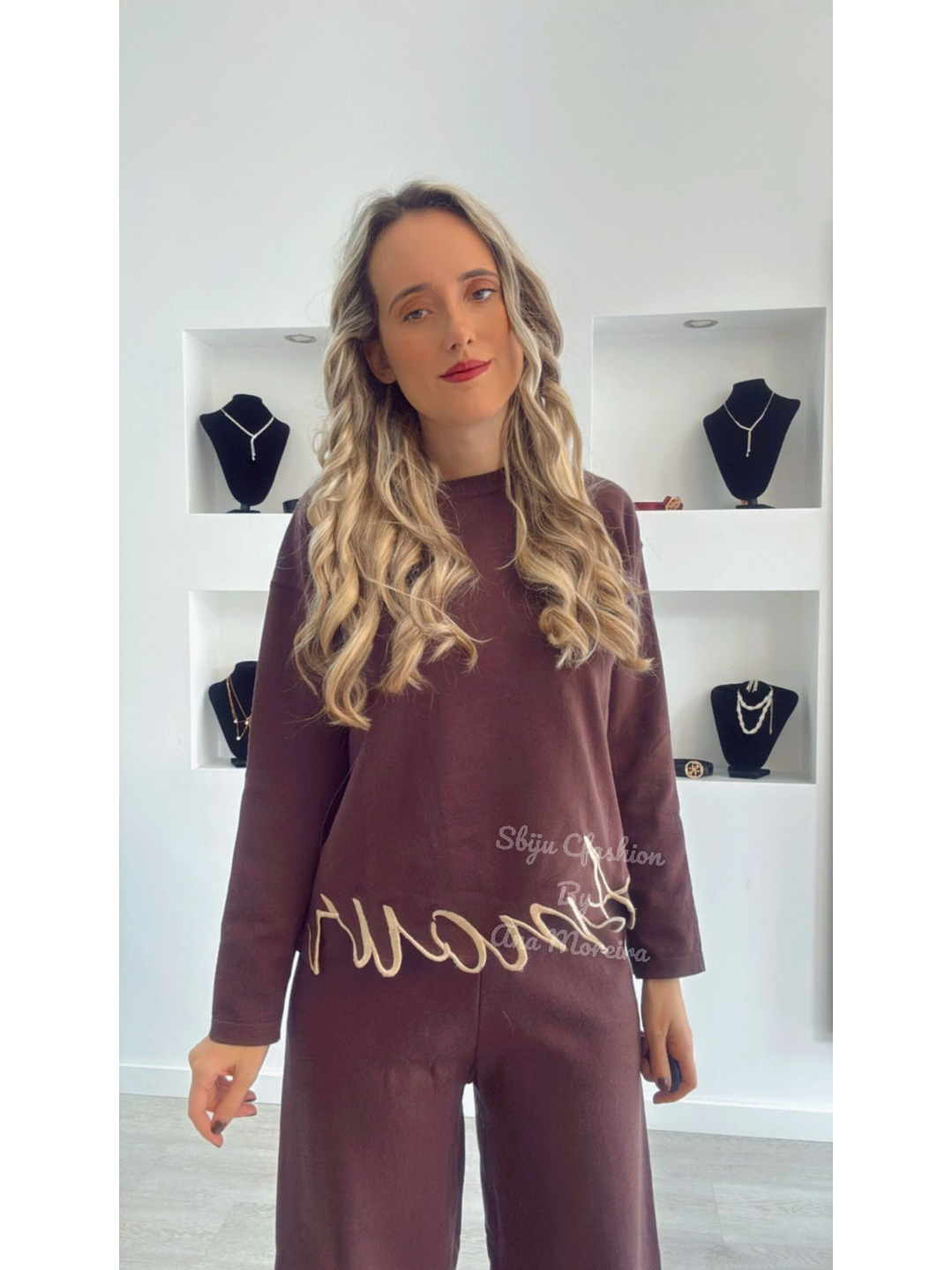 Fato de Treino em Malha “Amour” 9