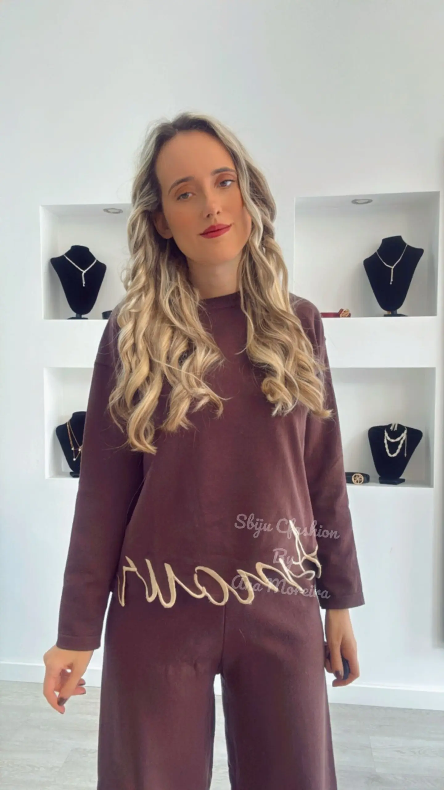 Fato de Treino em Malha “Amour” 9