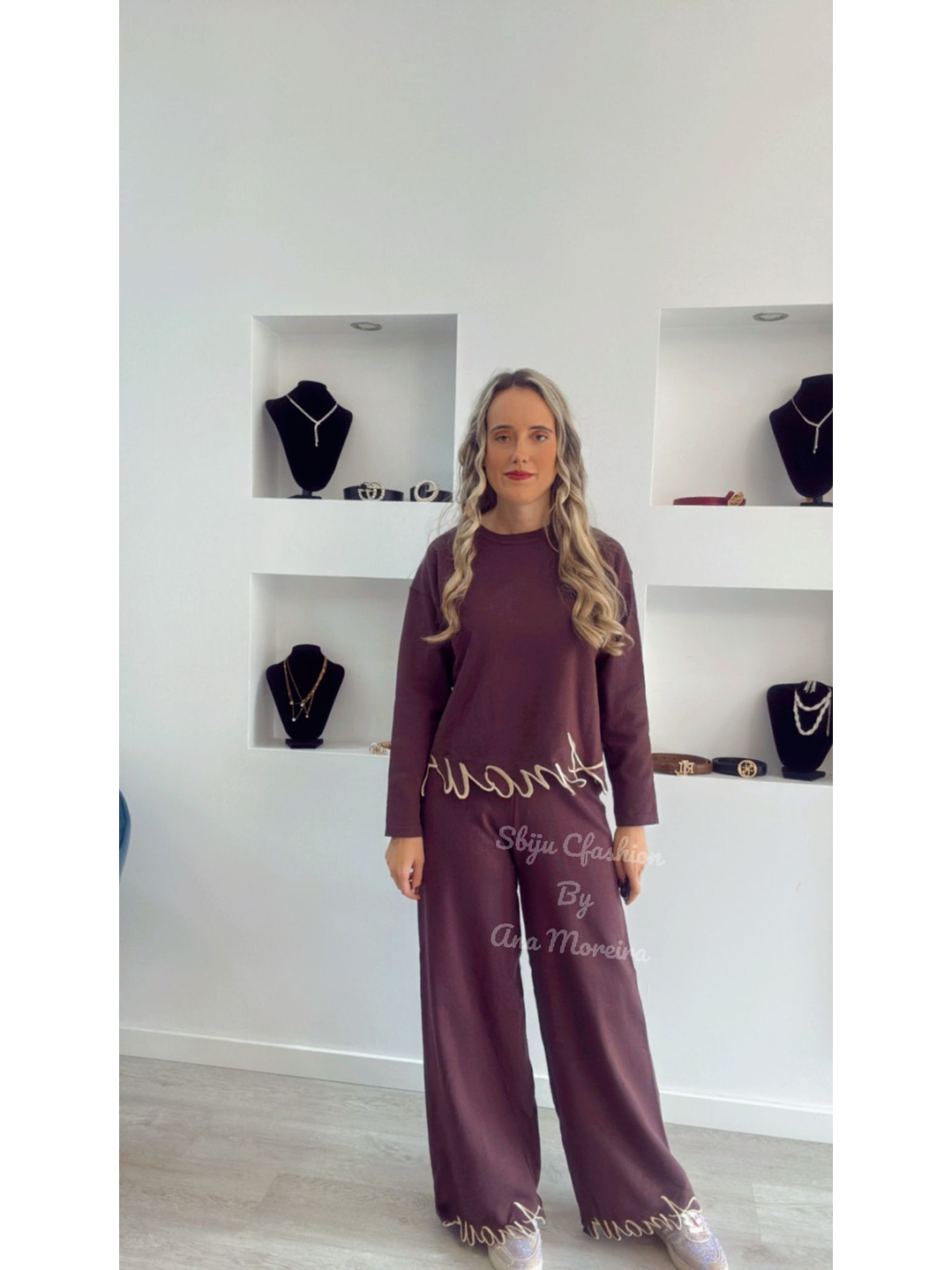 Fato de Treino em Malha “Amour” 12