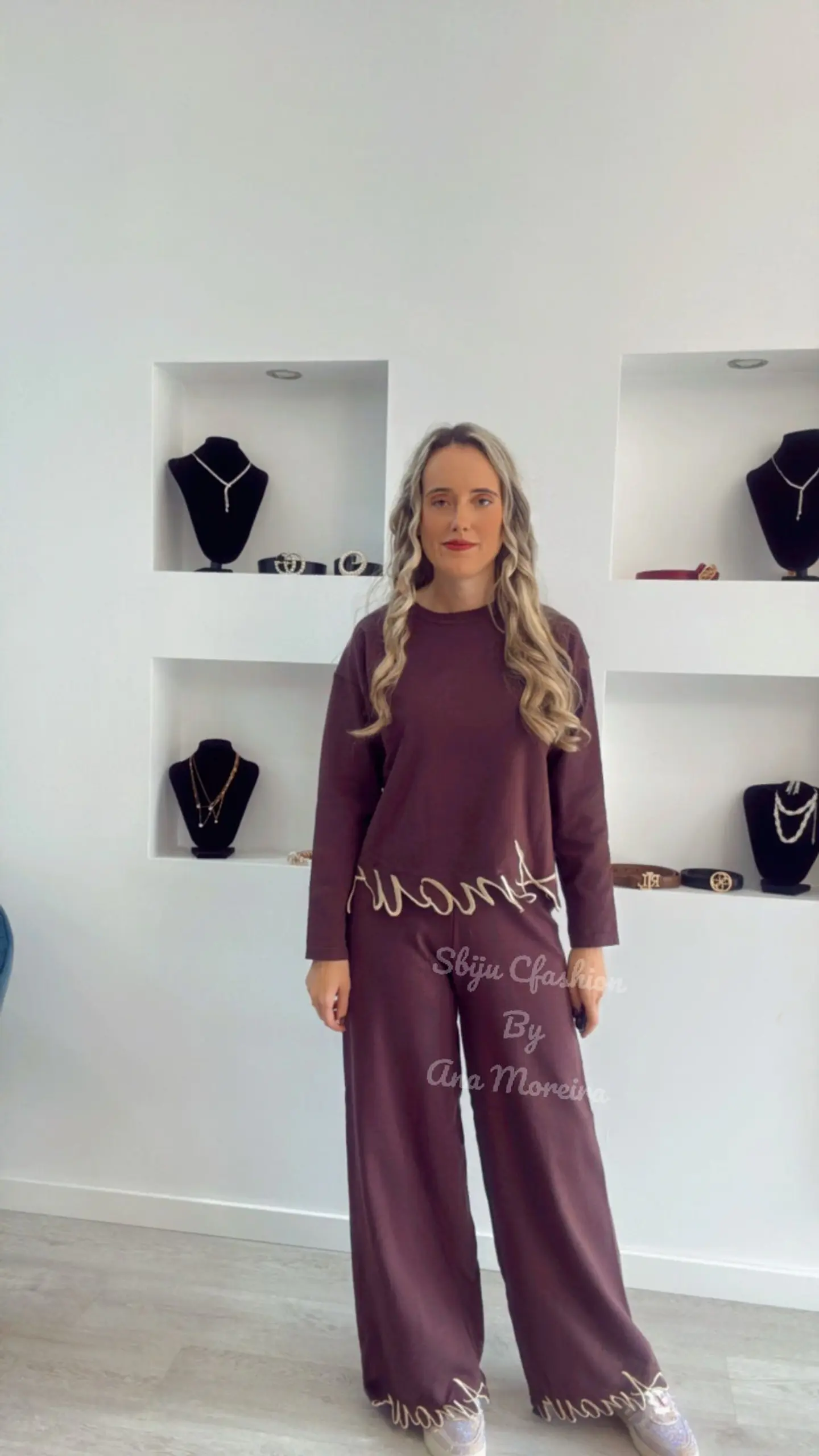 Fato de Treino em Malha “Amour” 12