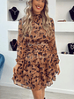 Vestido de folhos animal print - thumbnail 5