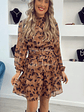 Vestido de folhos animal print - thumbnail 6